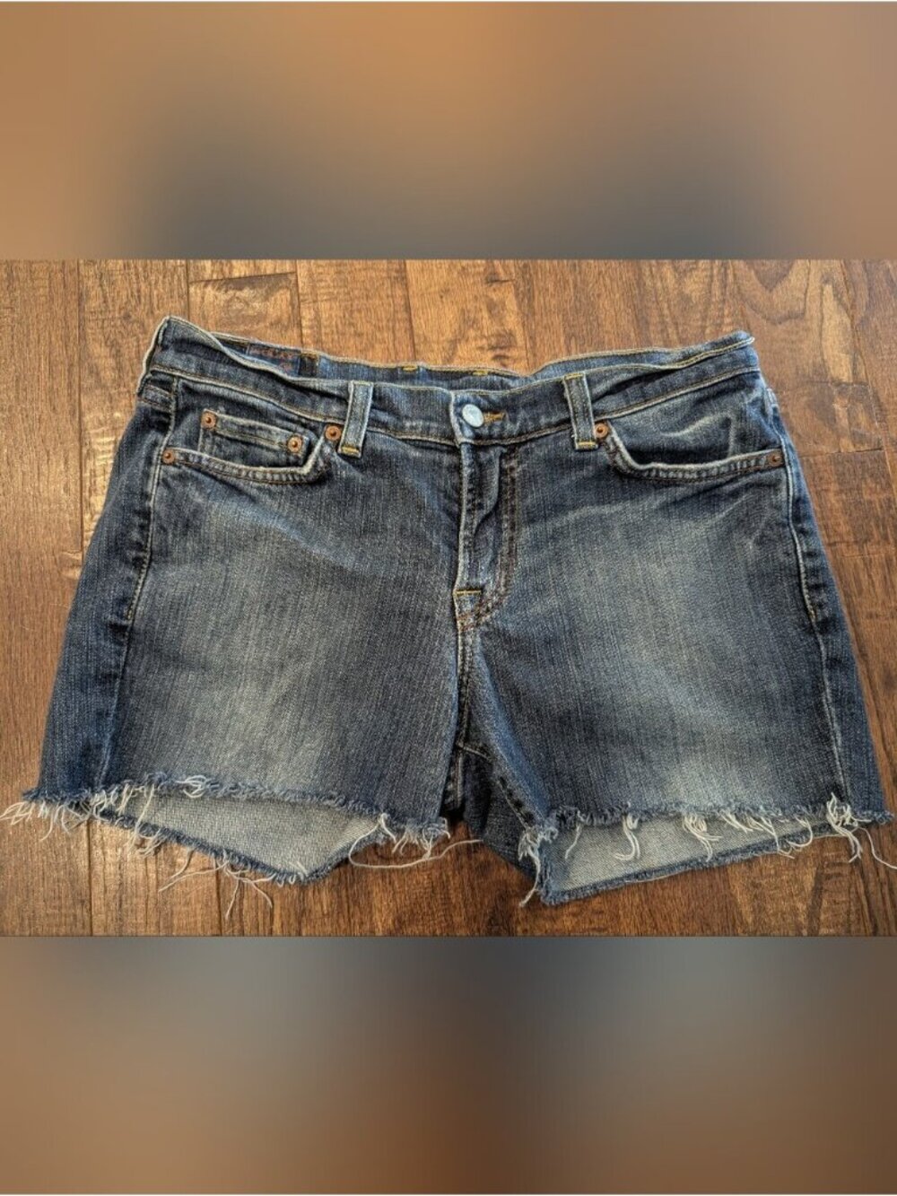Lucky Brand Daisy Duke Cutoff Shorts with Size 8/29 - Picture 5 of 9